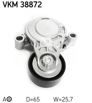 Rolo tensor da correia trapezoidal estriada SKF ref. VKM 38872